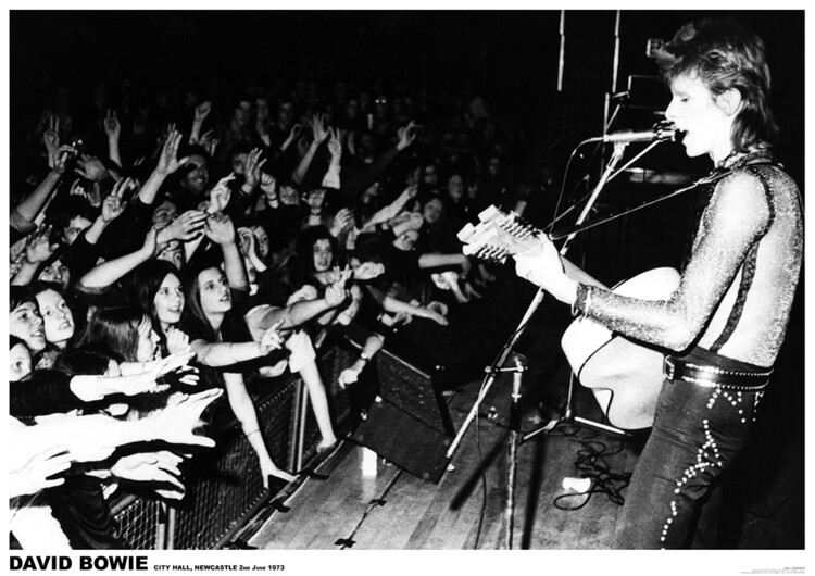 Плакат David Bowie - Newcastle 1972