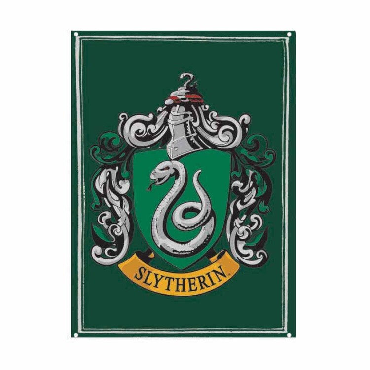 Μεταλλική πινακίδα Harry Potter - Slytherin