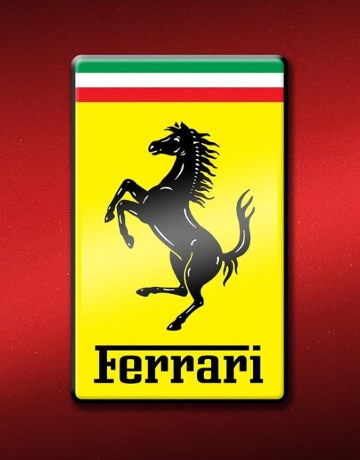Poster Ferrari - logo