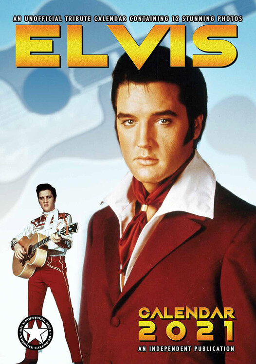 Koledar 2027 Elvis Presley