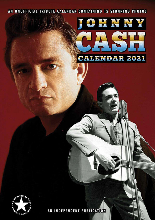 Calendar 2027 Johnny Cash