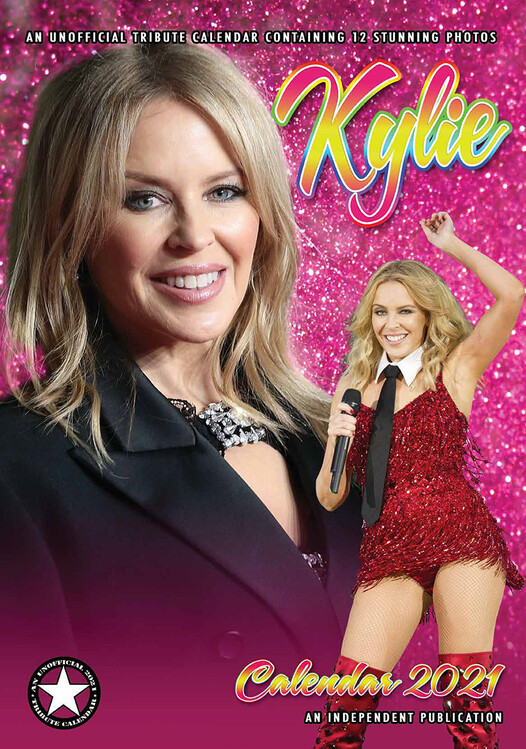 Calendar 2027 Kylie Minogue