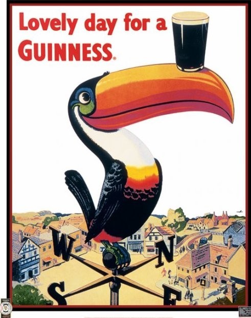 Poster Guinness - toucan