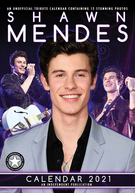 Календар 2027 Shawn Mendes