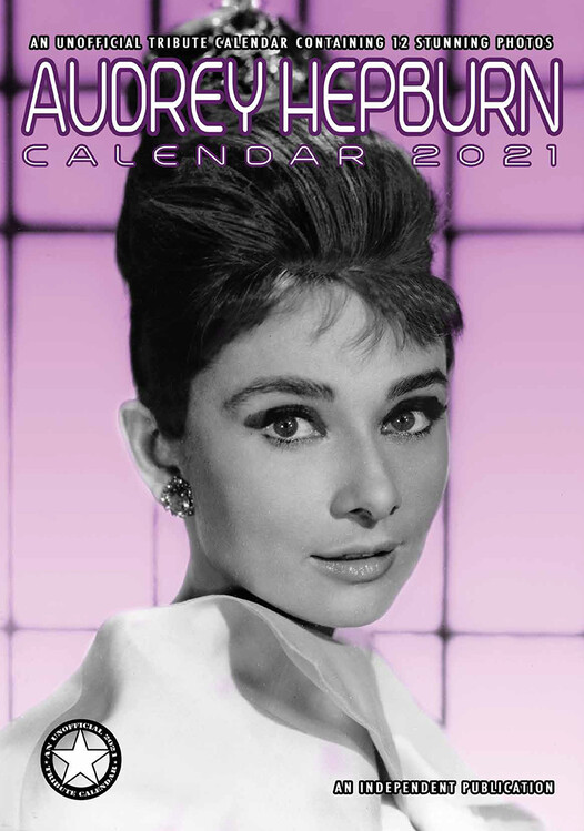Calendar 2027 Audrey Hepburn