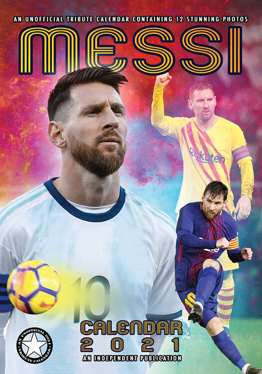Calendar 2027 Lionel Messi