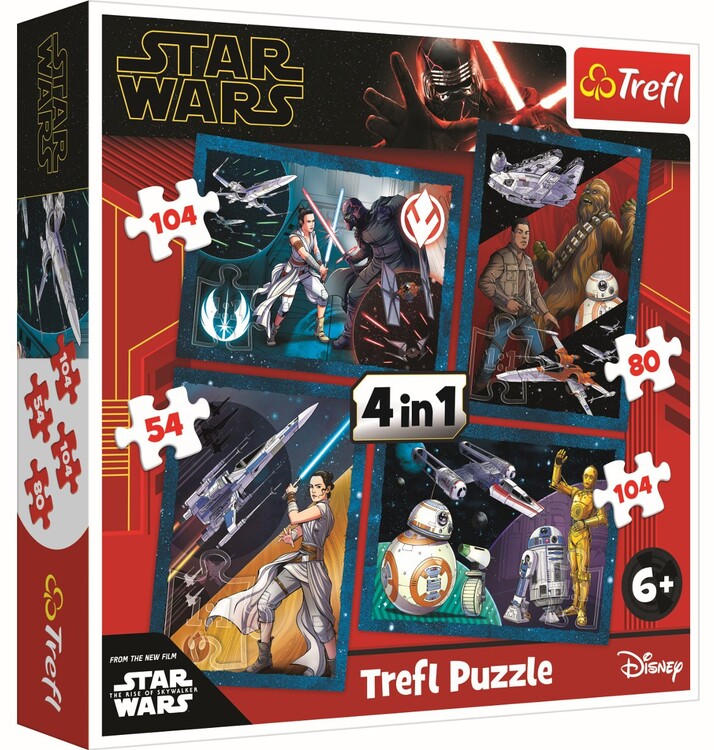 Παζλ Star Wars: The Rise of Skywalker 4in1