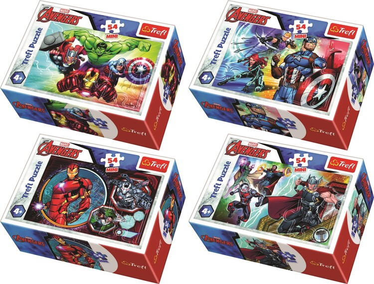 Puzzle Marvel - Avengers 4in1