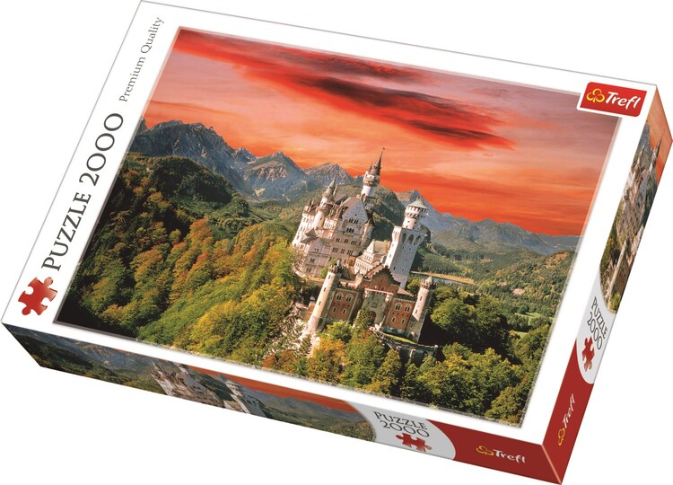 Puzzle The Neuschwanstein Castle, Bavaria