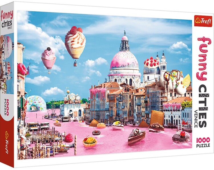 Puzzle Crazy City - Sweets in Venice