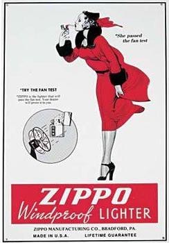 Metallikyltti ZIPPO