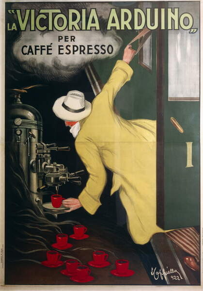 Плакат Victoria Arduino espresso coffee machine