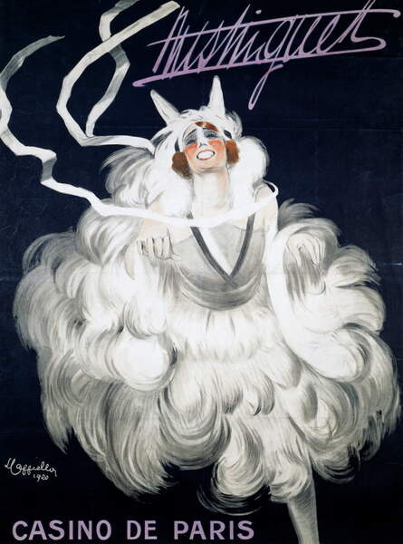 Плакат Mistinguett  at Casino de Paris