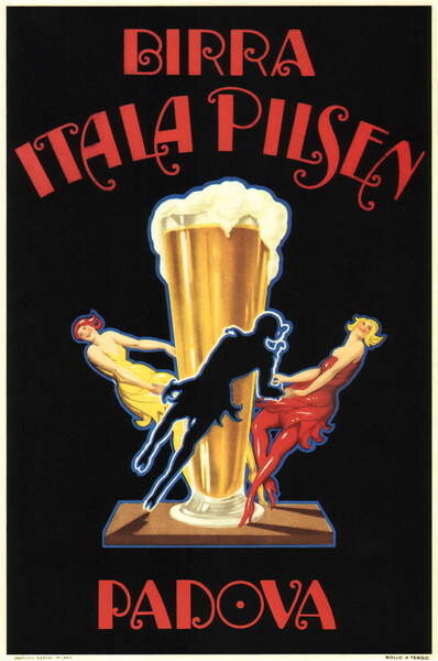 Плакат Birra Itala Pilsen