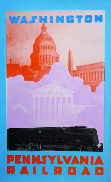 Плакат Washington DC