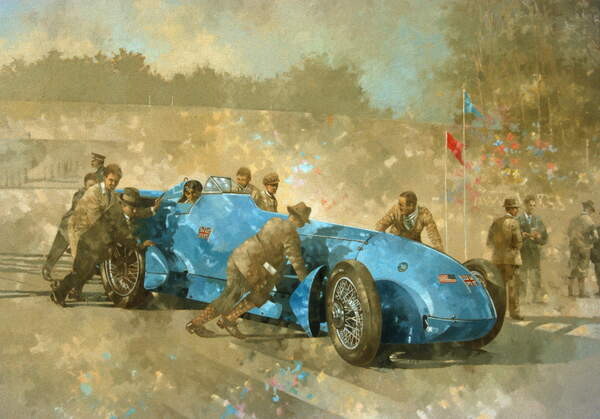 Плакат Bluebird, 1928
