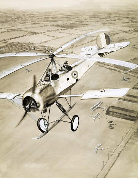 Плакат This Made News: The Windmill Plane
