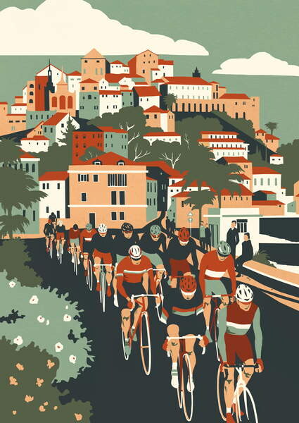 Принти на полотні Milan - San Remo
