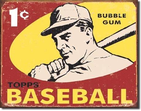 Metallikyltti TOPPS - 1959 baseball