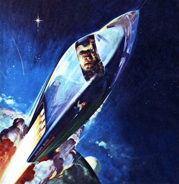 Плакат Space Cadets in Action