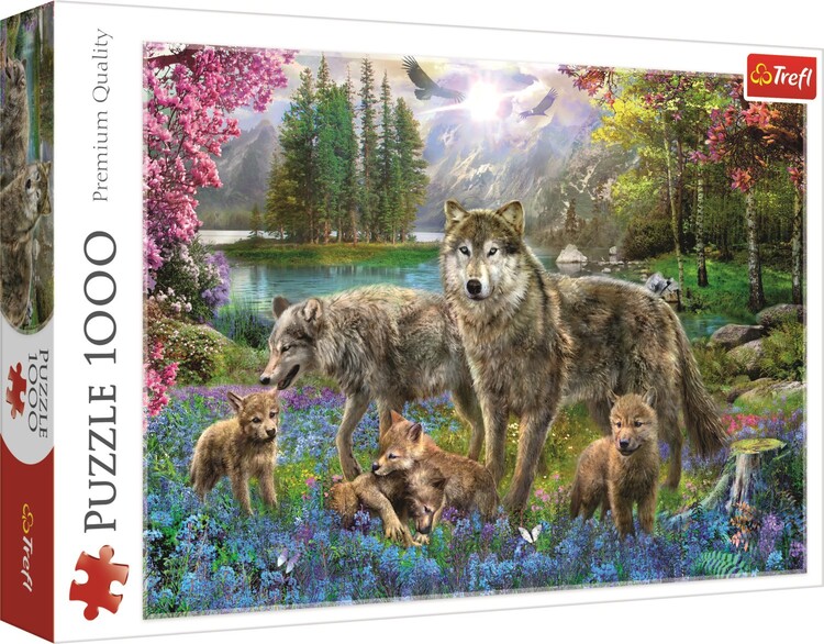 Puzzle Lupine Family