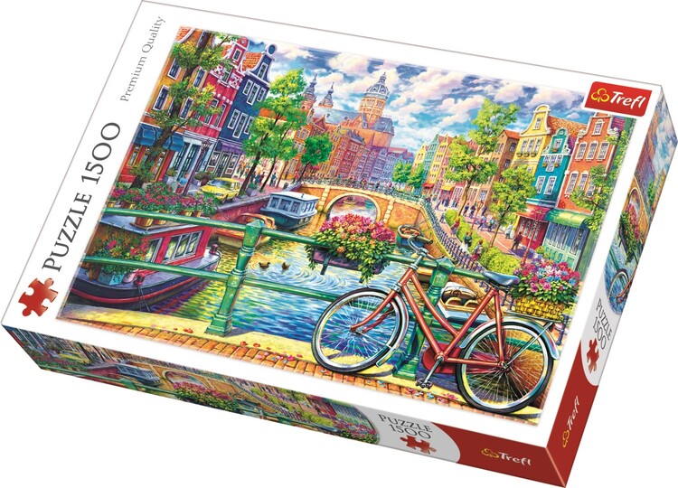 Puzzle Amsterdam Canal
