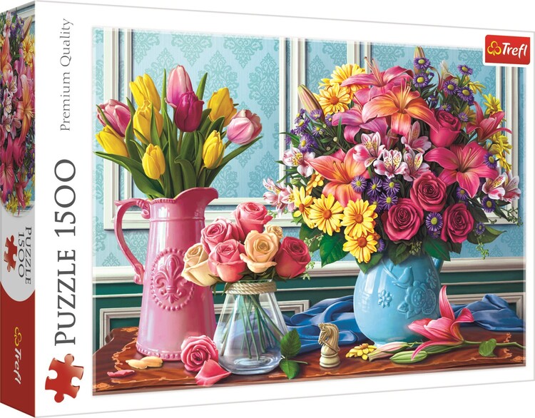Πъзели Flowers in Vases