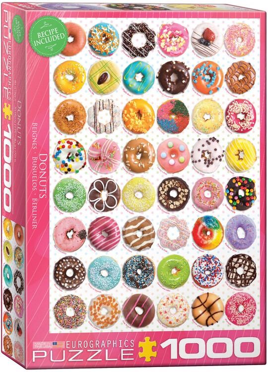 Puzzle Donuts Tops - Sweet Collection