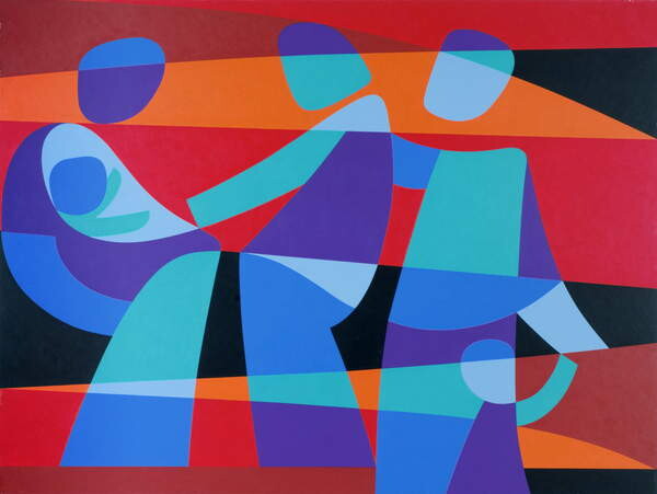 Наклейка Teach us to sit still, 1989