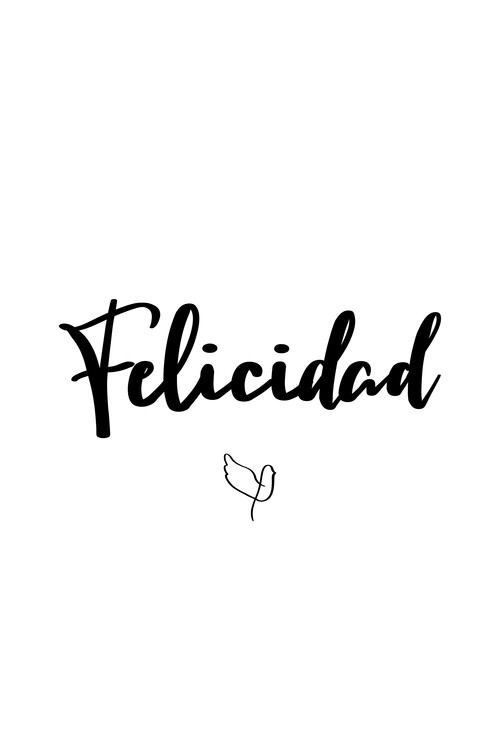 Poster Felicidad