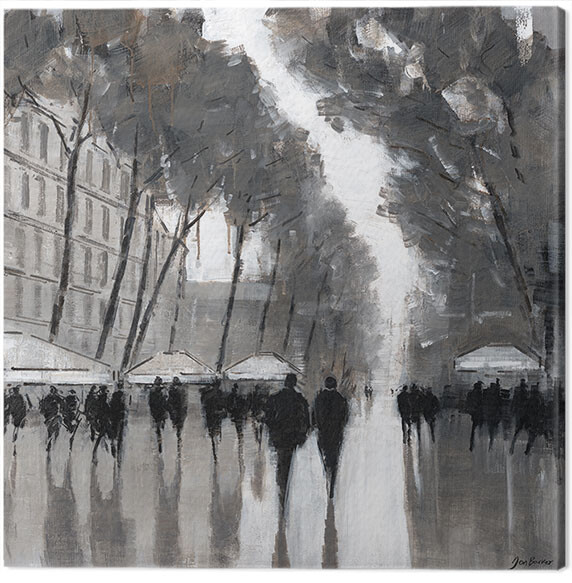 Принти на полотні Jon Barker - Las Ramblas, Barcelona