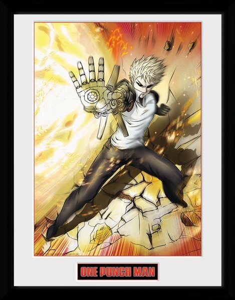 One Punch Man Genos Framed poster Buy at Europosters
