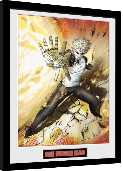 Uokvireni poster One Punch Man - Genos