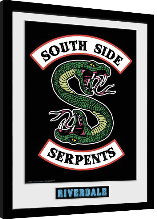 Κορνιζαρισμένη αφίσα Riverdale - South Side Serpents