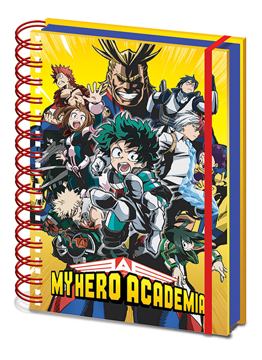 Σημειωματάριο My Hero Academia - Radial Character Burst