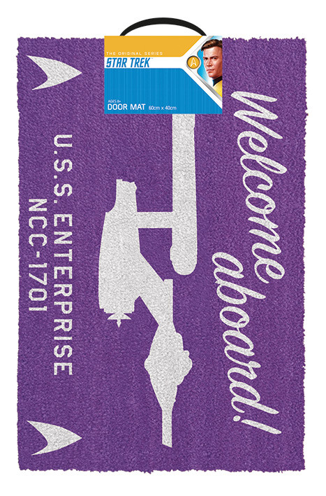 Doormat Star Trek - Welcome Aboard!