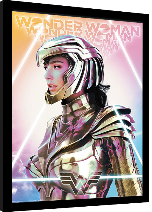 Κορνιζαρισμένη αφίσα Wonder Woman 1984 - Psychedelic Transcendence