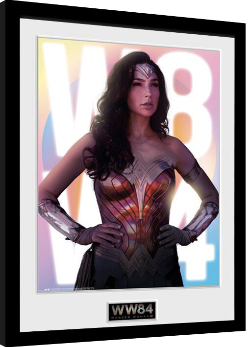 Κορνιζαρισμένη αφίσα Wonder Woman 1984 - Glow