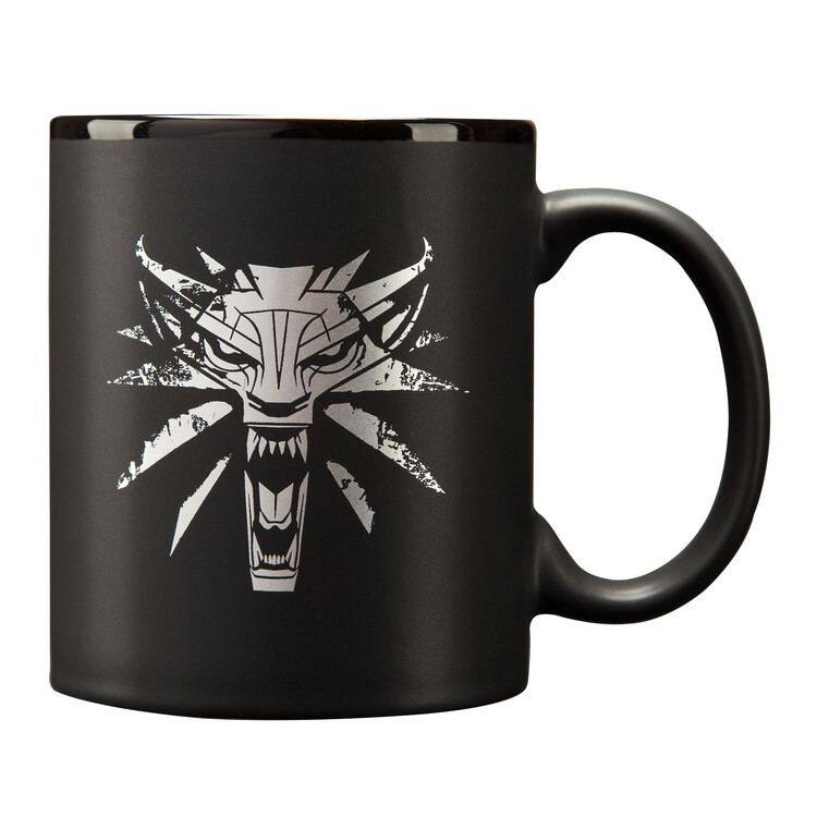 Skodelica The Witcher 3: Wild Hunt - White Wolf