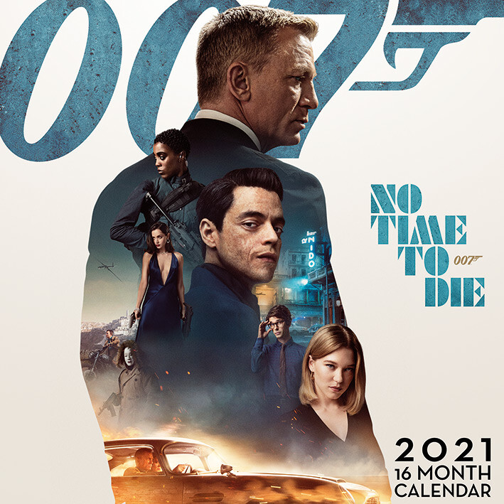 Ημερολόγιο 2027 James Bond - No Time to Die