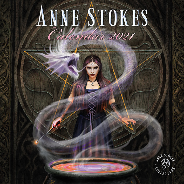 Календар 2027 Anne Stokes