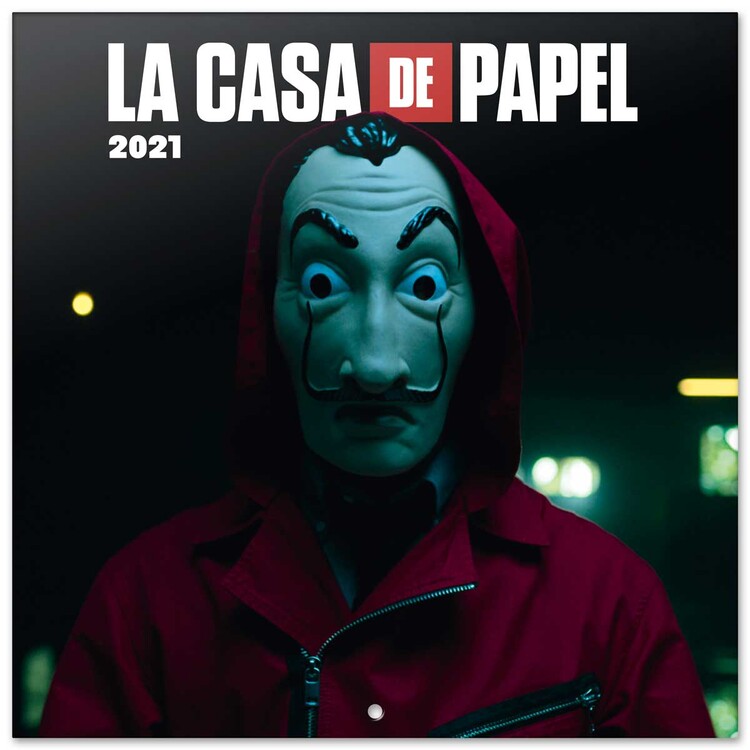 Ημερολόγιο 2027 Money Heist (La Casa De Papel)