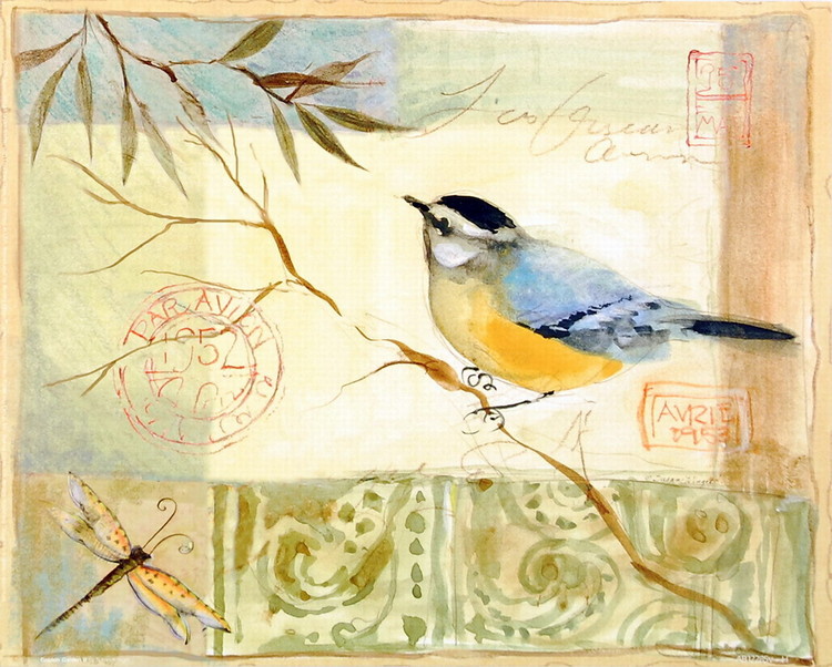 Художествен печат Golden Garden II