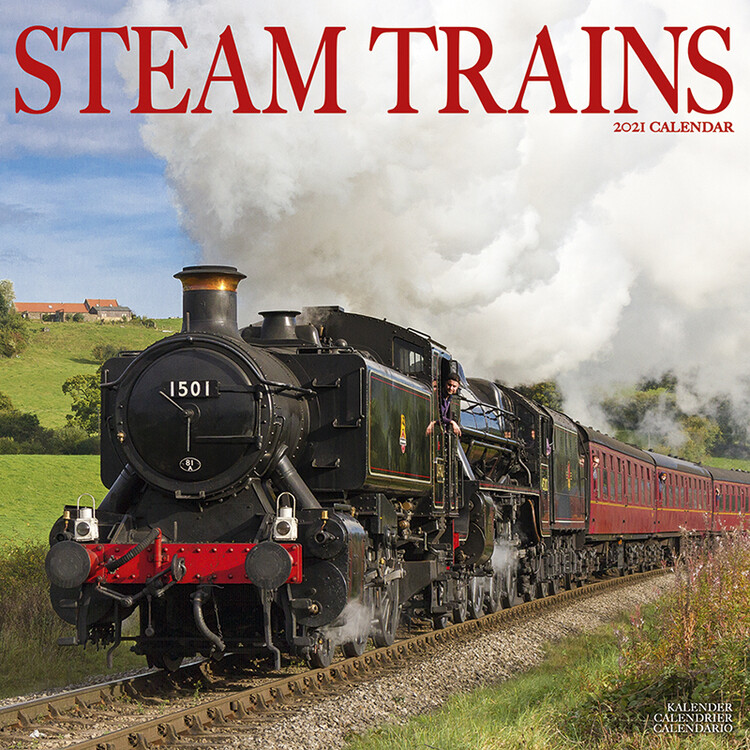Ημερολόγιο 2027 Steam Trains