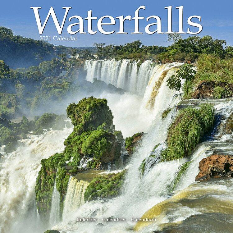 Calendar 2021 Waterfalls