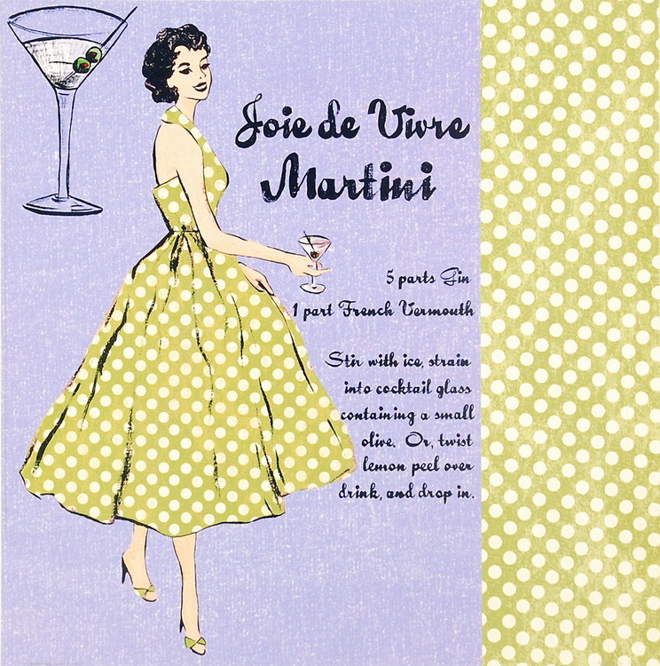 Martini Lady Картина