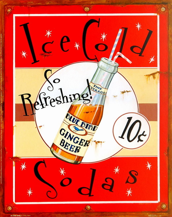 Εκτύπωση τέχνης Ice Cold Sodas
