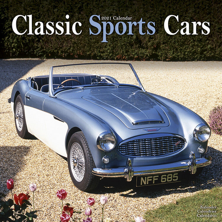 Календар 2027 Classic Sports Cars