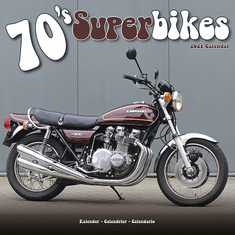 Calendar 2027 70'S Superbikes