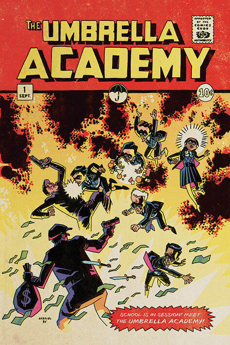 Плакат The Umbrella Academy - School is in Session